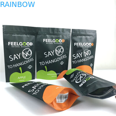 Custom Logo Printed Stand Up Zipper Bag Bau Proof Waterproof Plastic Packaging Bags