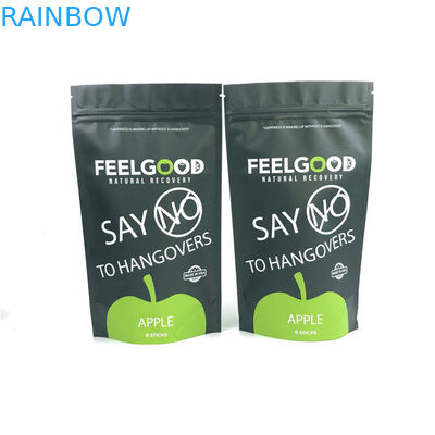 Custom Logo Printed Stand Up Zipper Bag Bau Proof Waterproof Plastic Packaging Bags