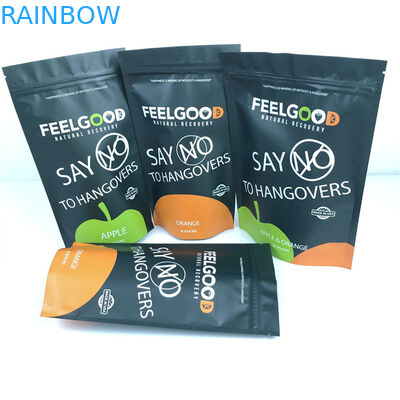 Custom Logo Printed Stand Up Zipper Bag Bau Proof Waterproof Plastic Packaging Bags