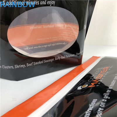 Matt Aluminium Foil Stand Up Pouch Ziplock Gravure Printing Warna yang Disesuaikan