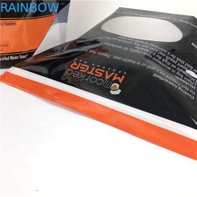 Matt Aluminium Foil Stand Up Pouch Ziplock Gravure Printing Warna yang Disesuaikan