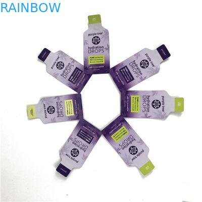 10 Warna Custom Matt Aluminium Foil Stand Up Bag Ziplock Doypack Bag Untuk Makanan