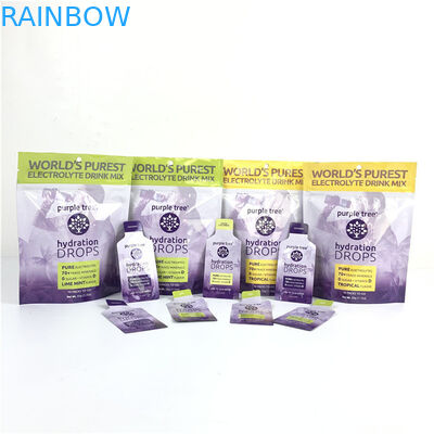 10 Warna Custom Matt Aluminium Foil Stand Up Bag Ziplock Doypack Bag Untuk Makanan