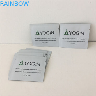 Eco Friendly Mylar Tiga Sisi Segel Tas Dengan Zipper Ukuran Disesuaikan