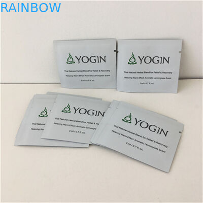 Eco Friendly Mylar Tiga Sisi Segel Tas Dengan Zipper Ukuran Disesuaikan