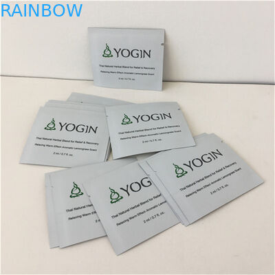 Eco Friendly Mylar Tiga Sisi Segel Tas Dengan Zipper Ukuran Disesuaikan