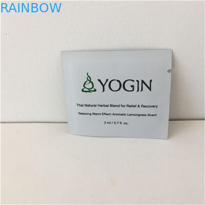 Eco Friendly Mylar Tiga Sisi Segel Tas Dengan Zipper Ukuran Disesuaikan