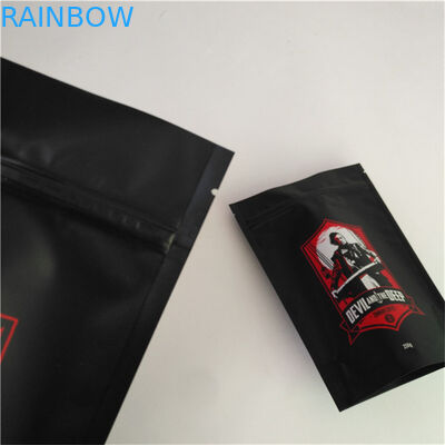 Custom Matte Finish Bau Proof Bags Kelembaban Proof Plastik Food Seal Kemasan