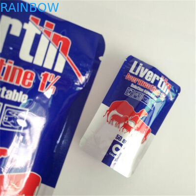 Desain Ukuran Disesuaikan Laminasi Foil Aluminium Tas Mylar Kantong Kemasan Penyimpanan