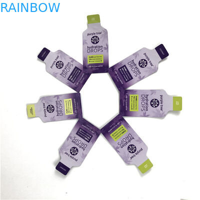 Hot Custom Logo Glossy Finish Dimensi dan Desain Disesuaikan Kebutuhan Aluminium Foil Mylar Doypack