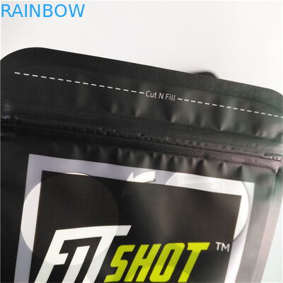 Diterima Hingga 10 Warna Tersedia Penyimpanan Panas Seal Kelembaban Proof Laminated Aluminium Foil Mylar Sachet