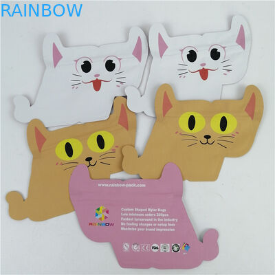 Top Quality Custom Logo Cetak Advanced Special Shape Packaging Plastik Foil Kantong Kantong