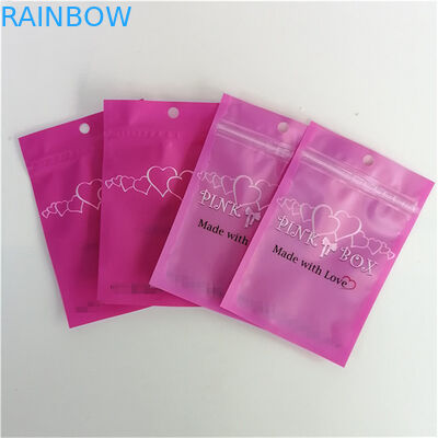 Easy Tear Line Tiga sisi disegel Mylar Packaging Bag Dengan Zipper Diterima Sampai 10 Warna Tersedia