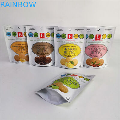 Hot Custom Logo Stand Up Bag Dengan Zipper Gravure/Digital Printed Packaging Bag