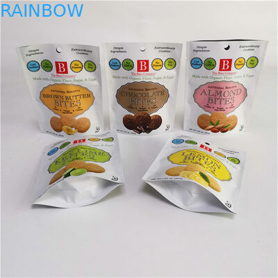 Hot Custom Logo Stand Up Bag Dengan Zipper Gravure/Digital Printed Packaging Bag