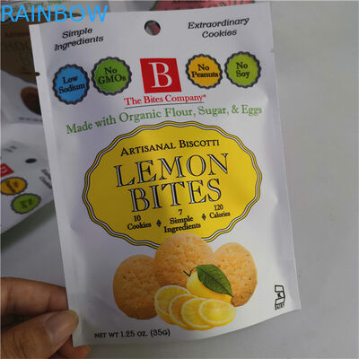 Hot Custom Logo Stand Up Bag Dengan Zipper Gravure/Digital Printed Packaging Bag