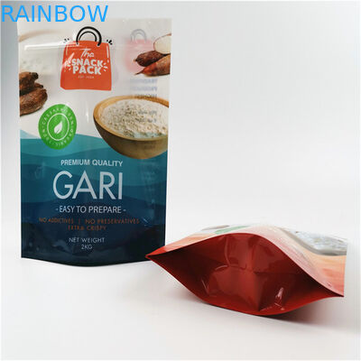 Bahan ramah lingkungan dan aman Glossy Finish Dimensi dan desain yang disesuaikan Dibutuhkan Foil Aluminium Mylar Doypack