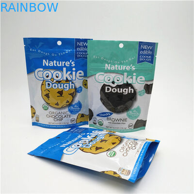 Best Selling Heat Seal Custom Logo Printed Stand Up Zipper Pouch Plastic Food Seal Packaging yang dapat ditutup kembali