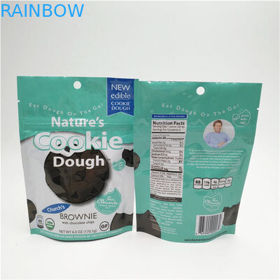 Best Selling Heat Seal Custom Logo Printed Stand Up Zipper Pouch Plastic Food Seal Packaging yang dapat ditutup kembali