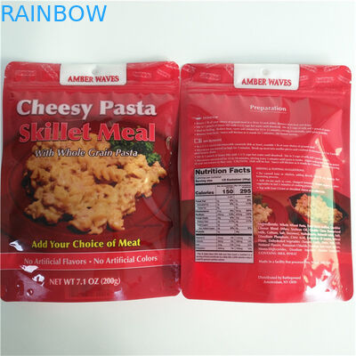 Bahan kemasan makanan tahan bau tahan kelembaban aluminium foil kemasan kantong untuk camilan