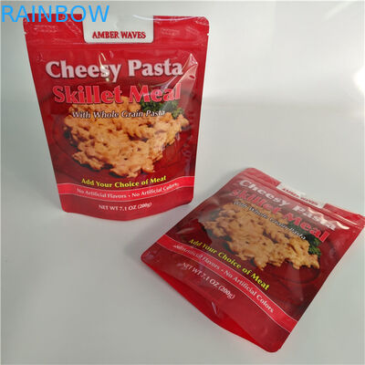 Bahan kemasan makanan tahan bau tahan kelembaban aluminium foil kemasan kantong untuk camilan