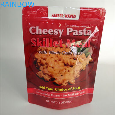 Bahan kemasan makanan tahan bau tahan kelembaban aluminium foil kemasan kantong untuk camilan