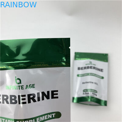 Grosir Custom Printing Standing Up Empty Bag Quality Assurance Packaging Mylar Aluminium Foil Bags dengan Tear Notch