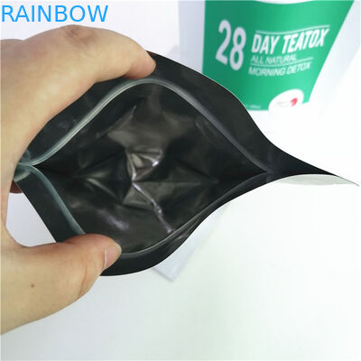 Tas Kemasan Makanan Ringan Cetak Warna Ukuran Kustom dengan Bahan MOPP/VMPET/PE