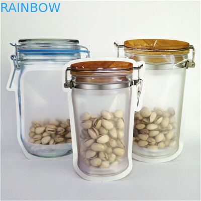 Kualitas tinggi Custom Digital Printing PE Plastik Daur Ulang Kantong Kemasan Makanan