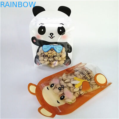 Customized Waterproof Matte Aluminium Foil Stand Up Bag untuk Food Grade Snack Packaging