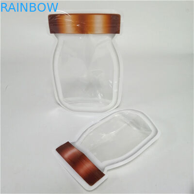 Desain Baru Terlaris Ketebalan Custom Custom Logo Diterbitkan Berdiri Kantong Zipper Plastik Food Seal Packaging