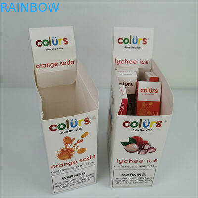 Hot Custom Logo Tear Away Display Box Karton PDQ Counter Corrugated Display Box