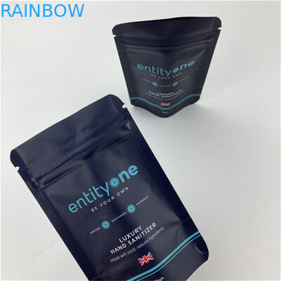 Custom Logo Ditcetak Stand Up Kantong Dengan Zipper Matt Finish Aluminium Foil Mylar Doypack