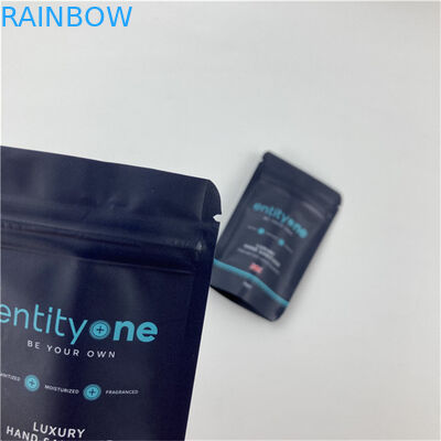 Custom Logo Ditcetak Stand Up Kantong Dengan Zipper Matt Finish Aluminium Foil Mylar Doypack