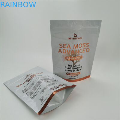 Diterima Sampai 10 Warna Tersedia Gampang Tear Line Berdiri Kantong Kantong Panas Seal Zipper Top