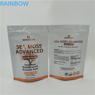 Diterima Sampai 10 Warna Tersedia Gampang Tear Line Berdiri Kantong Kantong Panas Seal Zipper Top