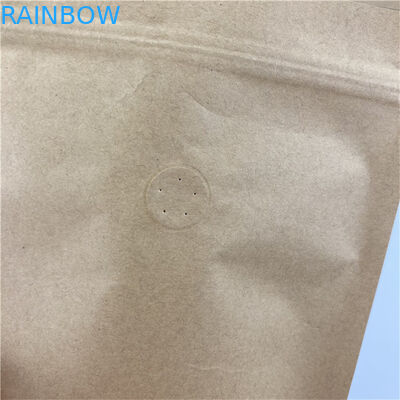 Dimensi dan Desain yang Disesuaikan Kebutuhan Pencetakan Berwarna-warni Kertas Kraft Kantong Pengemasan Makanan Makanan