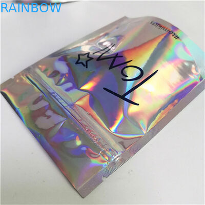 Bahan kemasan makanan Disesuaikan Label Pribadi Kelembaban Proof Zipper Stand Up Packaging Bag