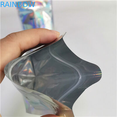 Bahan kemasan makanan Disesuaikan Label Pribadi Kelembaban Proof Zipper Stand Up Packaging Bag