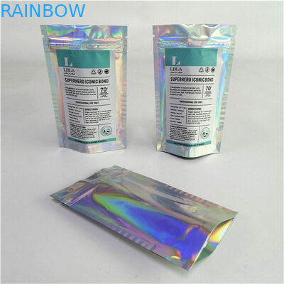 Grosir Disesuaikan Logo Digital Printing Plastik PET Lurus Harga Cocok Stand Up Bags dengan Zipper