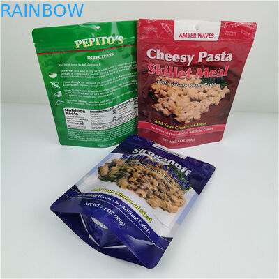 Best Selling Eco Friendly Storage Custom Logo Printed Stand Up Zipper Bag Plastik yang Bisa Di Kunci Kembali