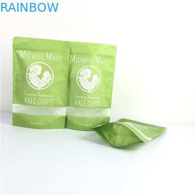 Pengemasan Makanan Pencetakan Gravure Mylar Doypack dengan Jendela Ramah Lingkungan dan Disesuaikan