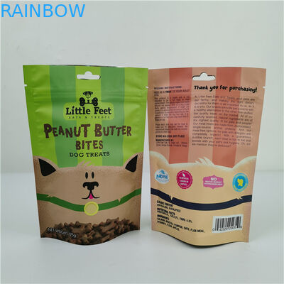 Produk yang Paling Diinginkan Kualitas Tinggi Matte Zipper Pet Food Bag Stand Up Bag