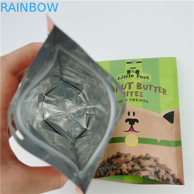 Produk yang Paling Diinginkan Kualitas Tinggi Matte Zipper Pet Food Bag Stand Up Bag
