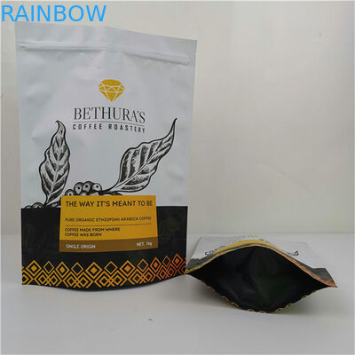 Paket Fashion yang dapat didaur ulang Aluminium Foil Mylar Sachets Seal Panas Seal Sealing Handle