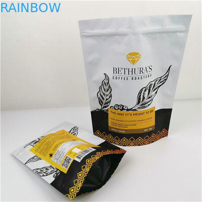 Paket Fashion yang dapat didaur ulang Aluminium Foil Mylar Sachets Seal Panas Seal Sealing Handle