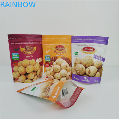 Kemasan Makanan Ukuran Disesuaikan Aluminium Foil Mylar Sachet dengan Cetakan Berwarna