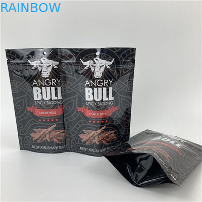 Kantong berdiri tahan kebocoran dengan gravure ritsleting / kantong kemasan cetak digital