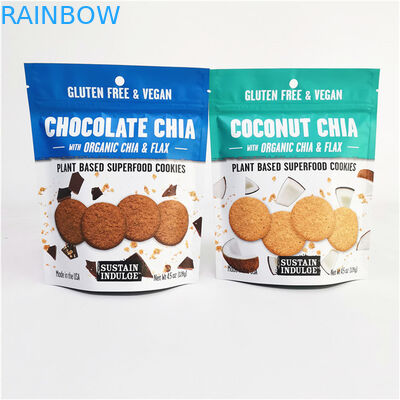 Custom Logo Cetak Aluminium Foil Mylar Doypack dengan Gravure Pencetakan Permukaan Penanganan