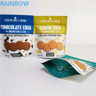 Custom Logo Cetak Aluminium Foil Mylar Doypack dengan Gravure Pencetakan Permukaan Penanganan